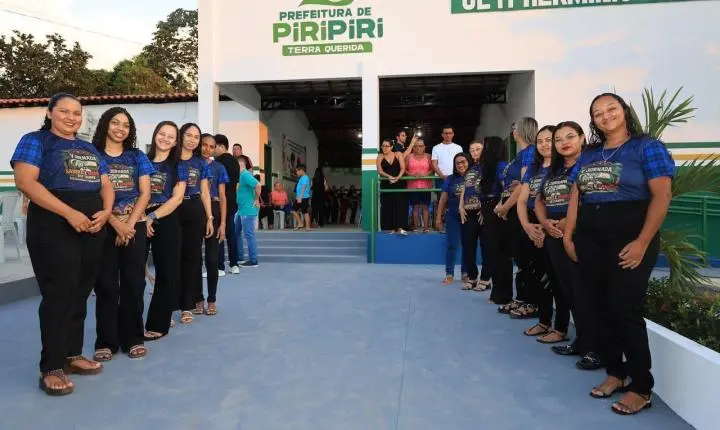 Prefeitura de Piripiri inaugura Centro de Ensino de Tempo Integral na comunidade Pequi