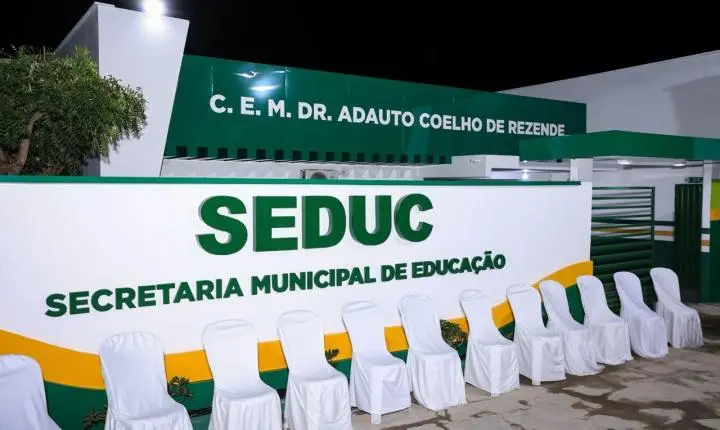 Prefeitura de Piripiri inaugura novo Centro de Ensino Municipal Dr. Adauto Coelho de Resende no bairro Anajás
