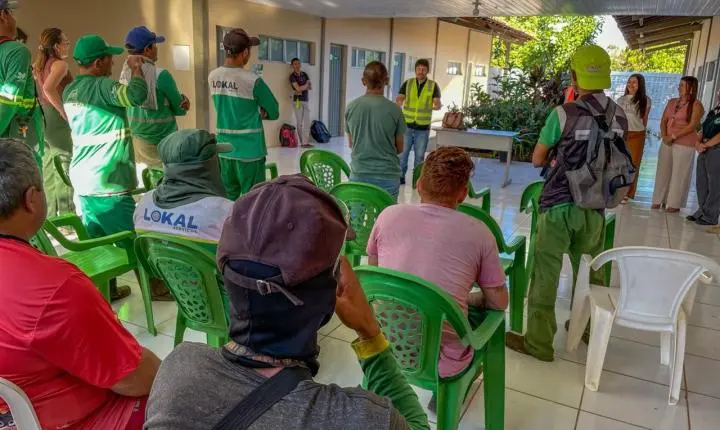 Prefeitura de Piripiri promove palestra sobre segurança do trabalho e uso de EPIs