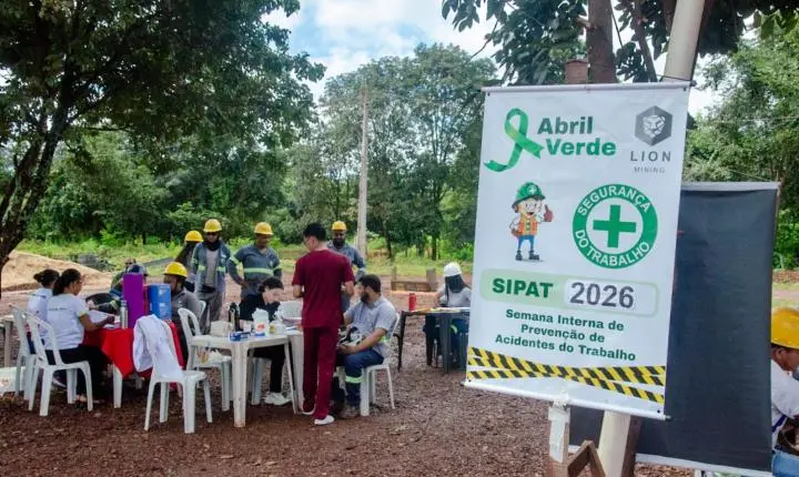 Prefeitura de Piripiri realiza ação de prevenção na Mineradora Lion Mine dentro da campanha Abril Verde