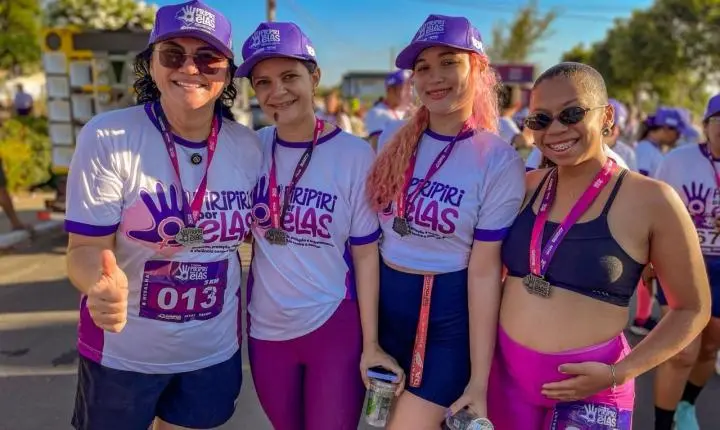 Prefeitura de Piripiri realiza primeira corrida “Piripiri por Elas” pelo enfrentamento à violência contra a mulher
