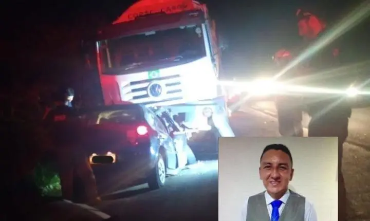 Professor de Piripiri morre em acidente na BR-343