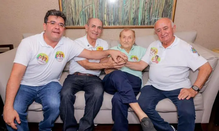 Rafael Fonteles sela aliança histórica com família Mão Santa em Parnaíba: “União boa para o povo”