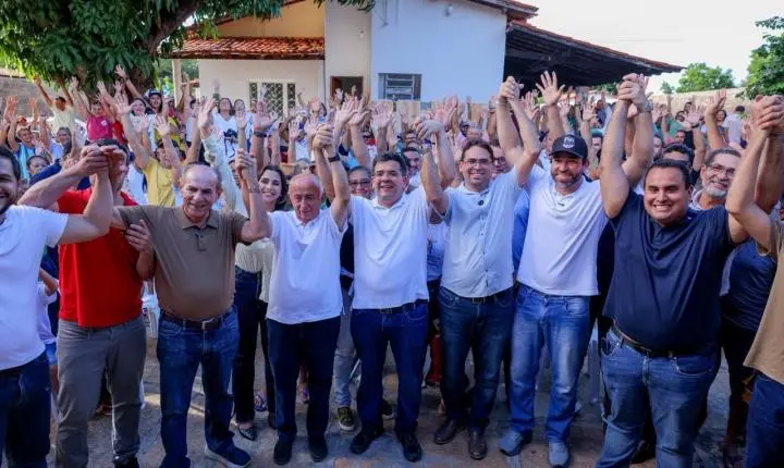Situação e oposição se unem em apoio a Rafael Fonteles no Norte do Piauí