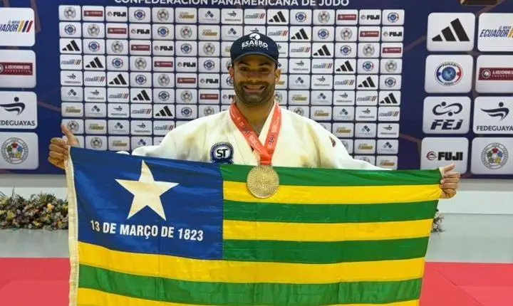Stanley Torres conquista pentacampeonato pan-americano de judô com apoio do Bolsa Atleta Piauí