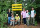 Ministério do Meio Ambiente instala placas oficiais na trilha dos Pilões em Piripiri